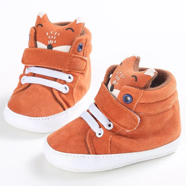 2017 Cute Fox  Spring and Autumn Winter New 0-1 Year Old Baby Learning To Walk Shoes Baby Shoes Sale