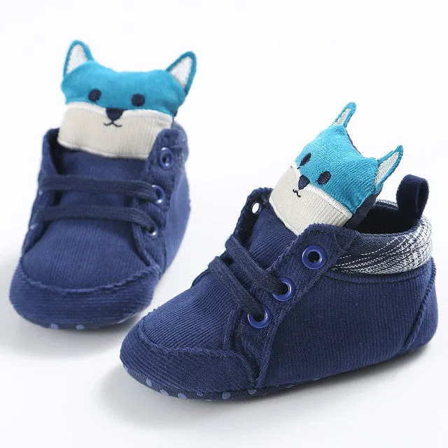 2017 Cute Fox  Spring and Autumn Winter New 0-1 Year Old Baby Learning To Walk Shoes Baby Shoes Sale