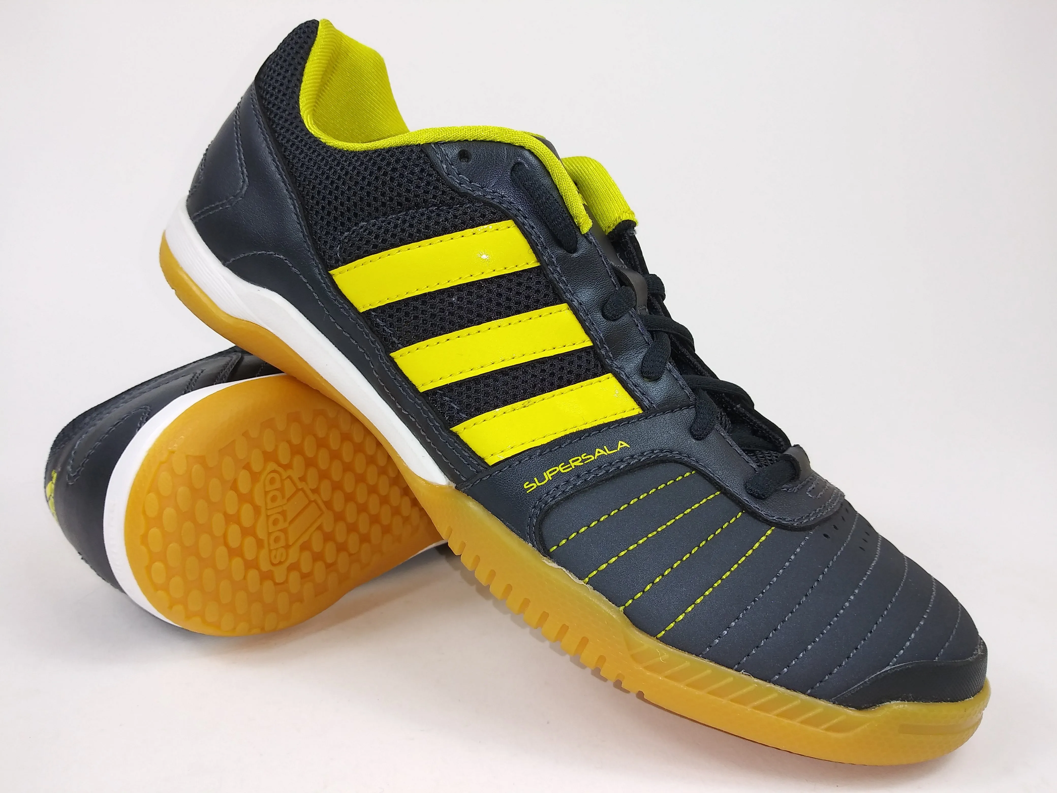 Adidas SuperSala IX Indoor Shoes Black Yellow