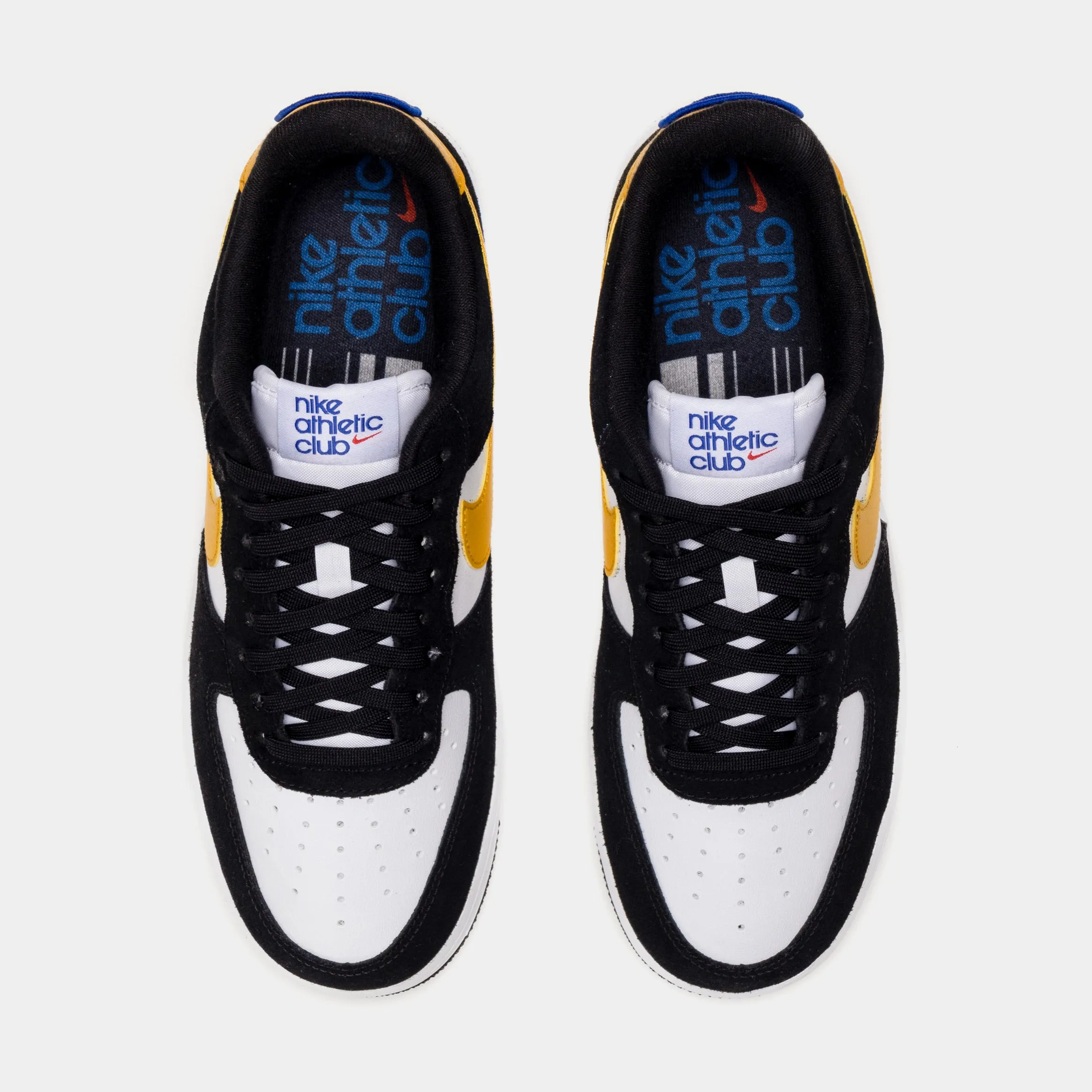 Air Force 1 Low Athletic Club Mens Basketball Shoes (Black/Yellow)