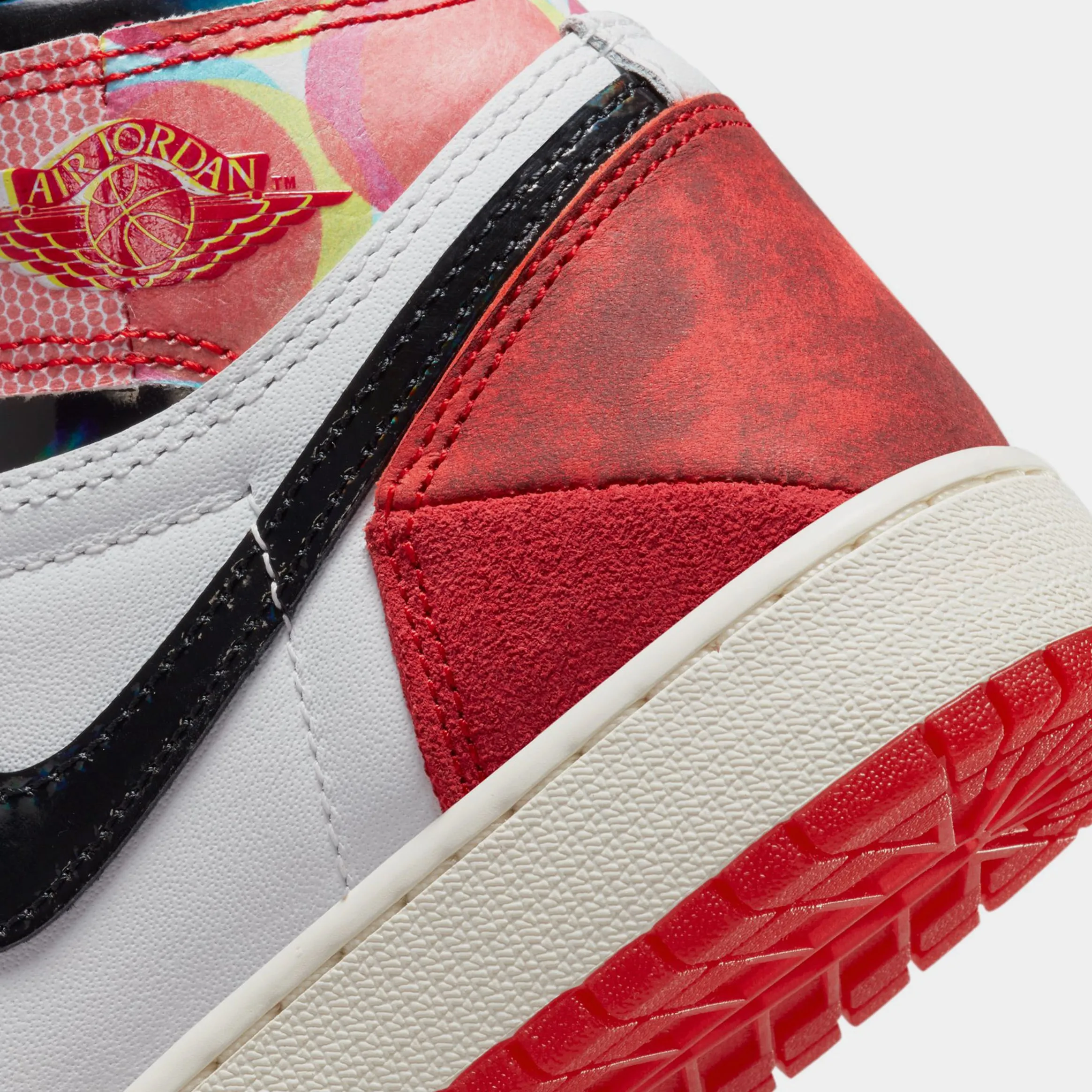 Air Jordan 1 Retro High OG Next Chapter Grade School Lifestyle Shoes (University Red/Black/White)