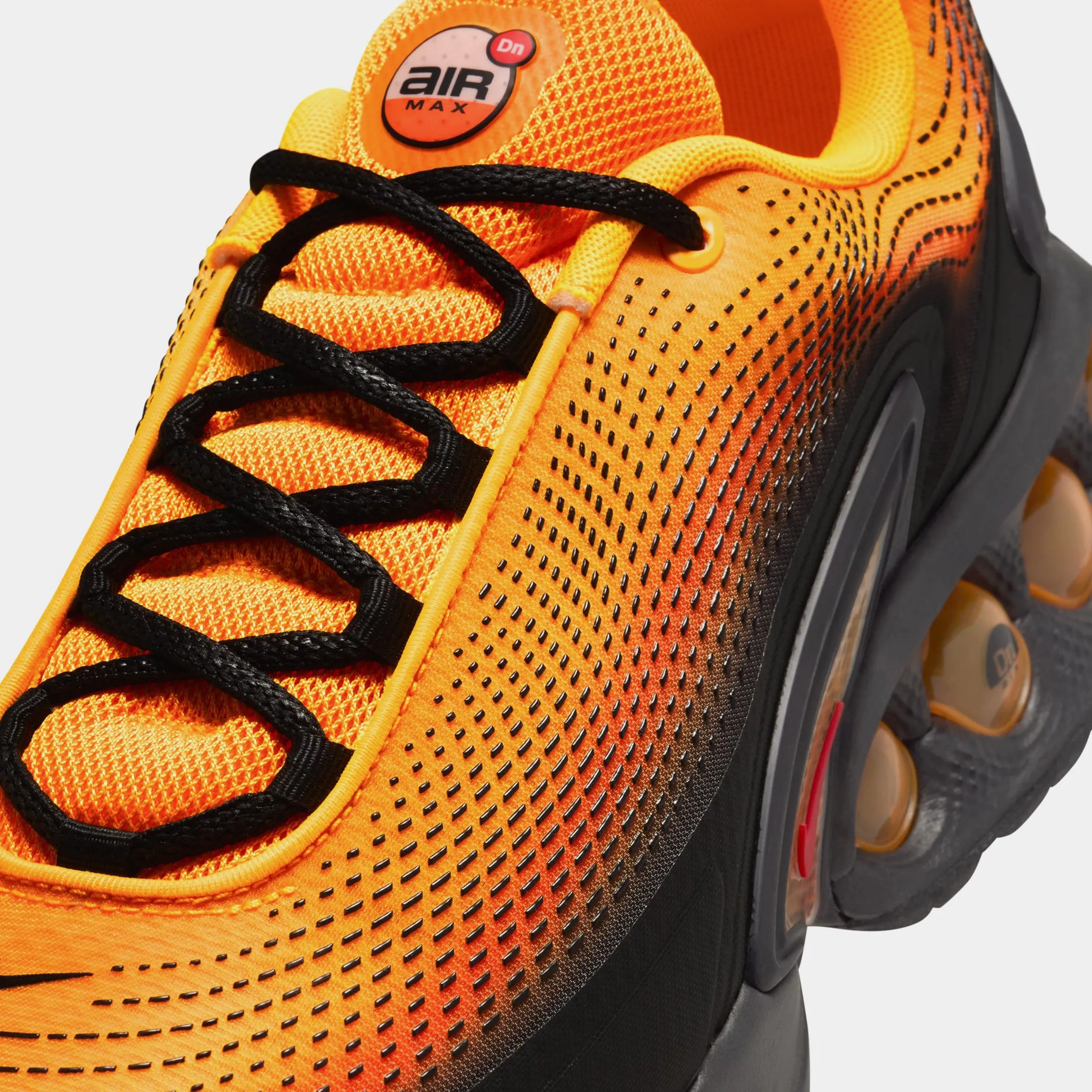 Air Max DN SE Laser Orange Mens Running Shoes (Laser Orange/Comet Red/Black)