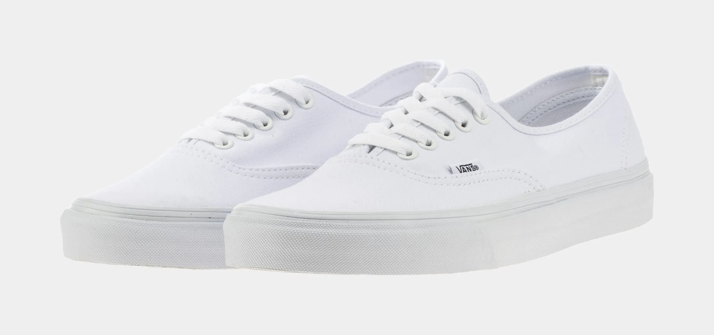 Authentic Low Mens Skate Shoes (White)