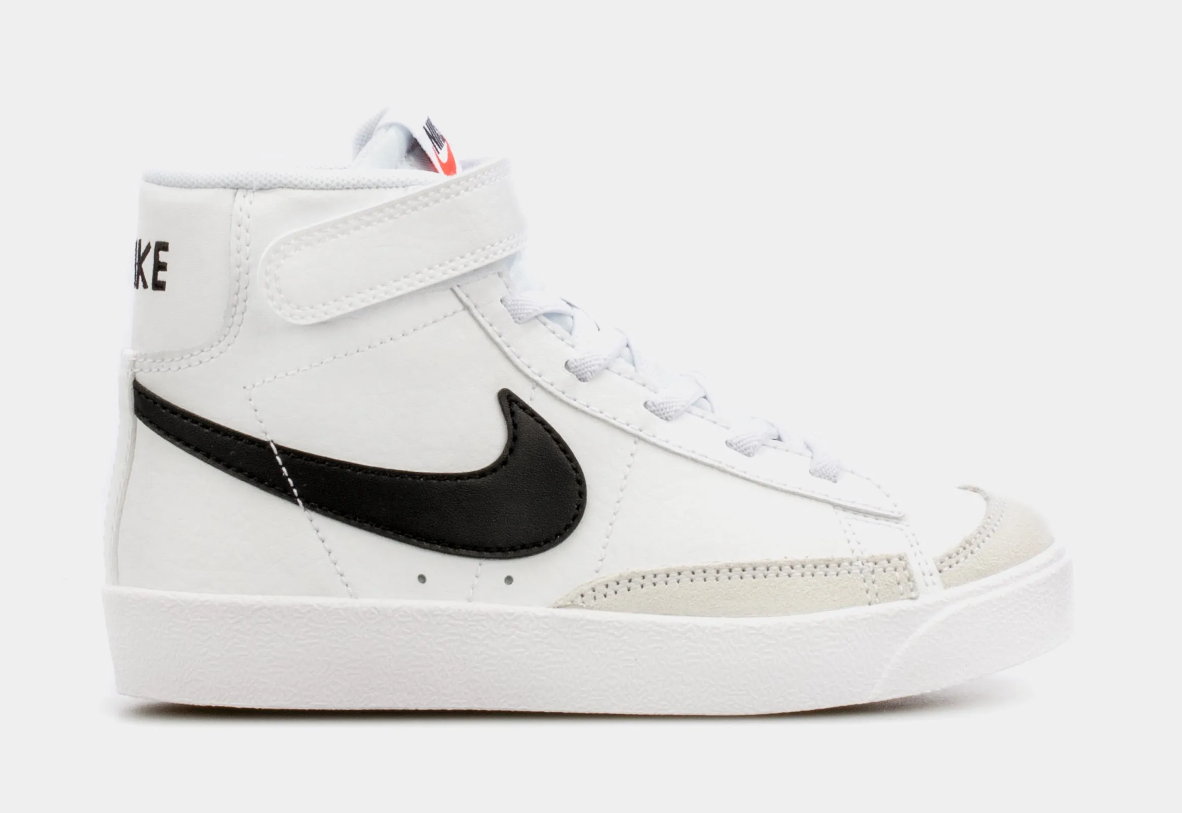 Blazer Mid '77 Preschool Lifestyle Shoes (White/Black)