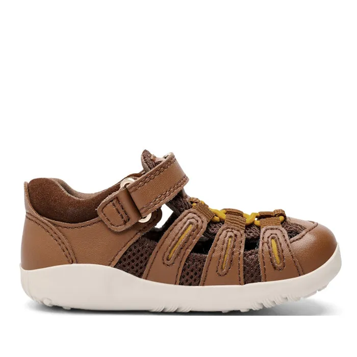 Bobux IWalk IW Summit Action Sandal Caramel Toffee 637209