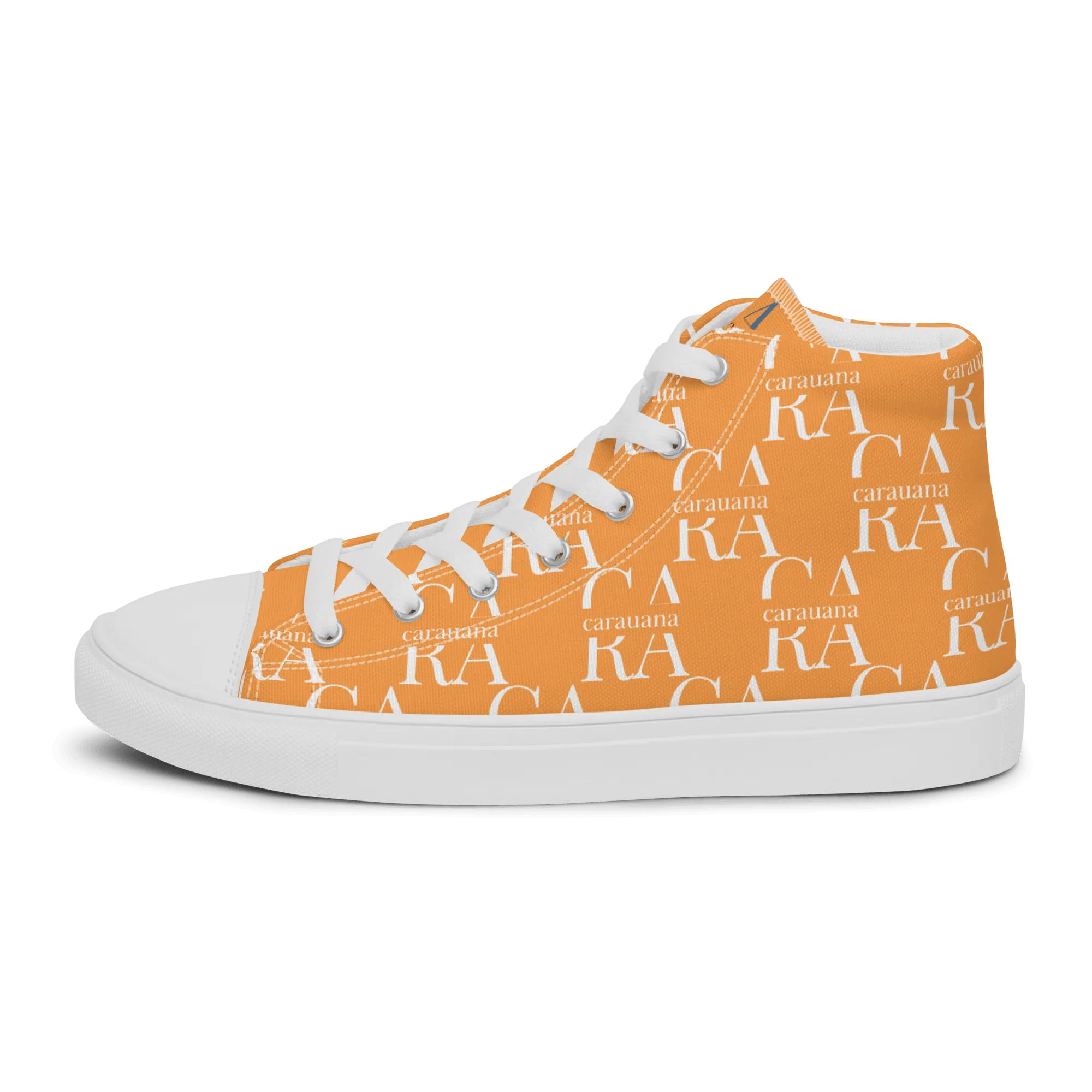 CARAUANA Hip Hop canvas shoes Orange Branded