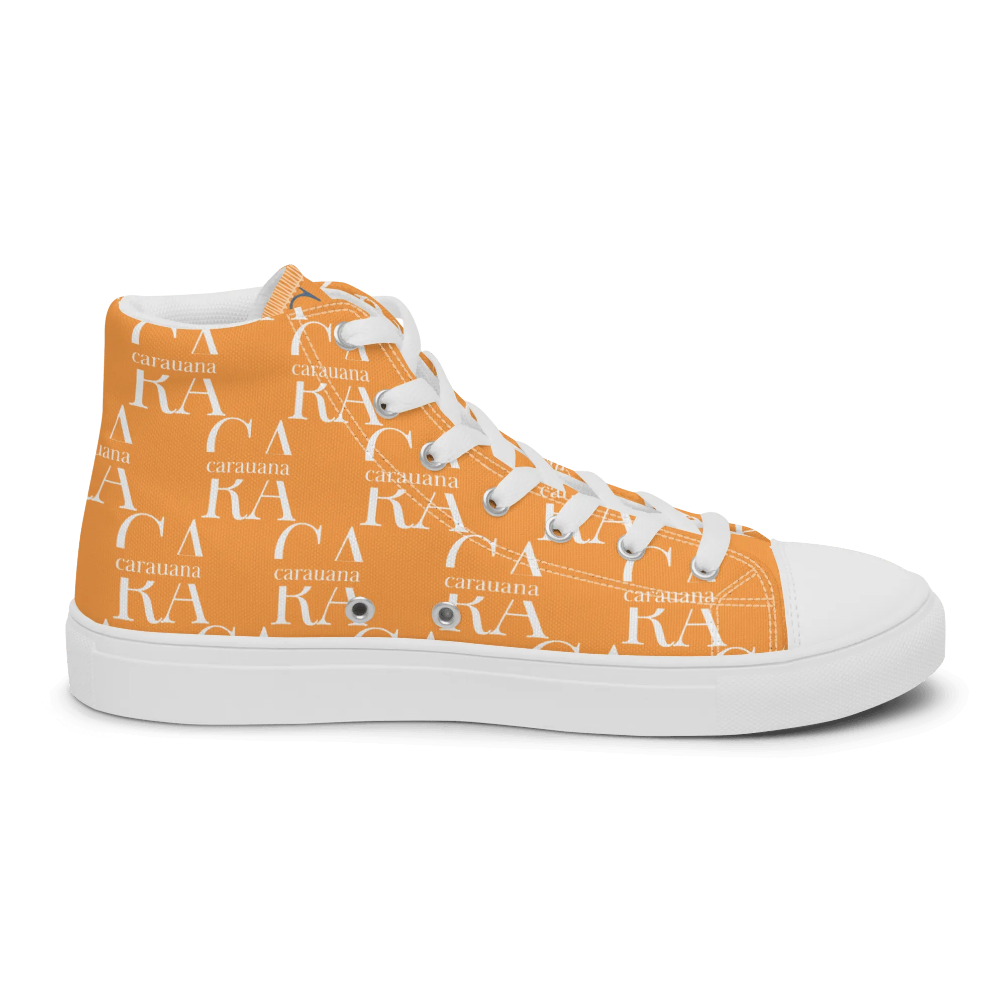 CARAUANA Hip Hop canvas shoes Orange Branded