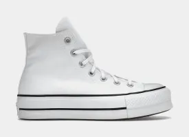 Chuck Taylor All Star Platform Hi Top Womens Lifestyle Shoes (White)