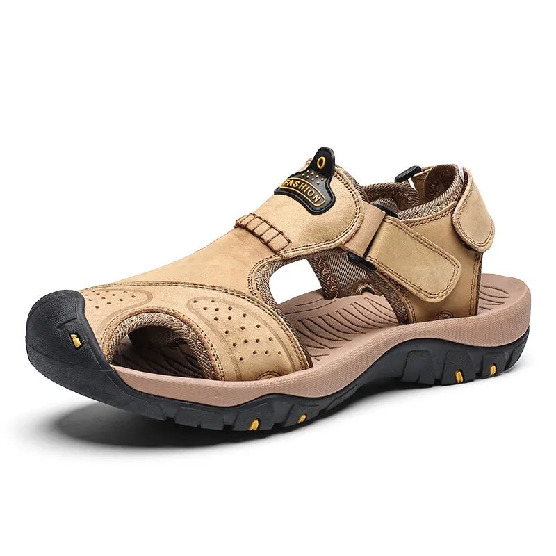 Closed Toe Sandals Sport Hiking Sandal Athletic Walking Sandals Fishermen Outdoor 7238