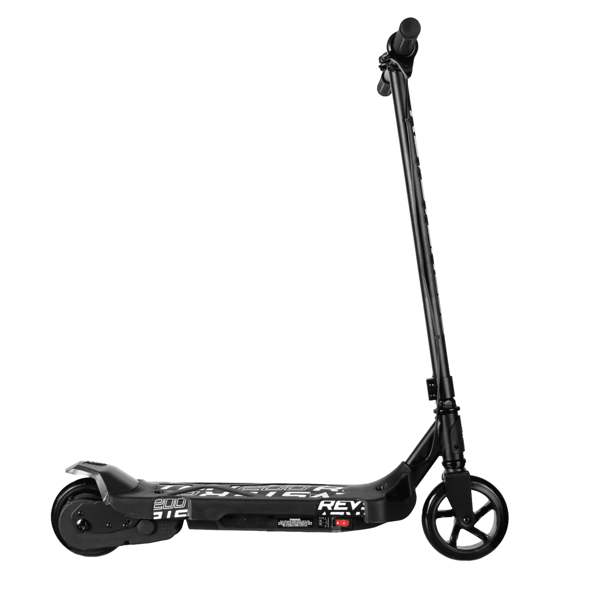 Electric and Kick Scooter, 2-in-1, Ages 8 , 12V Battery, 8 MPH, 130mm Rear Brake