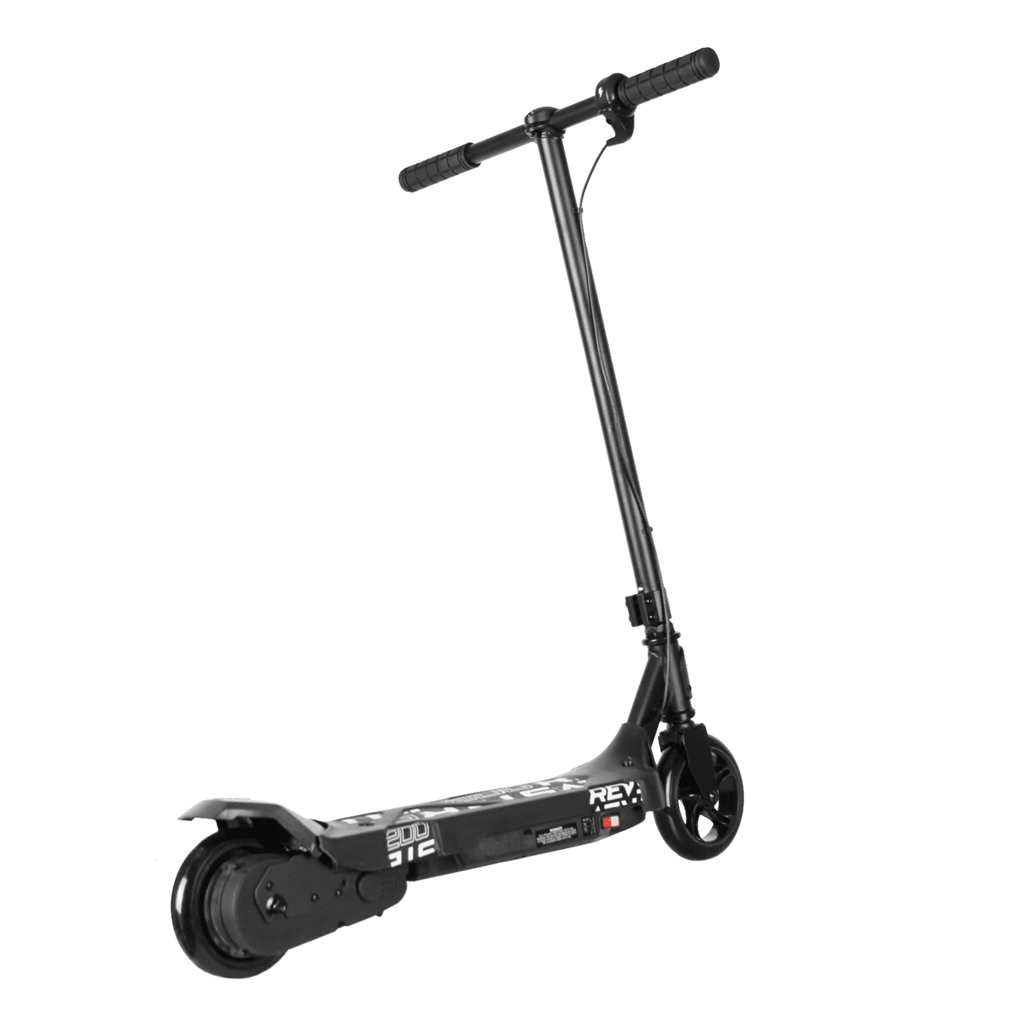 Electric and Kick Scooter, 2-in-1, Ages 8 , 12V Battery, 8 MPH, 130mm Rear Brake