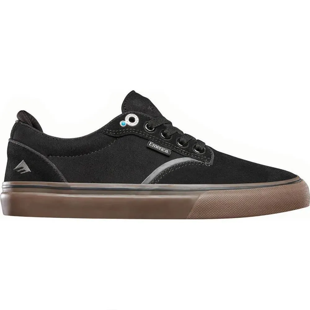 Emerica Dickson Black Gum Skate Shoes