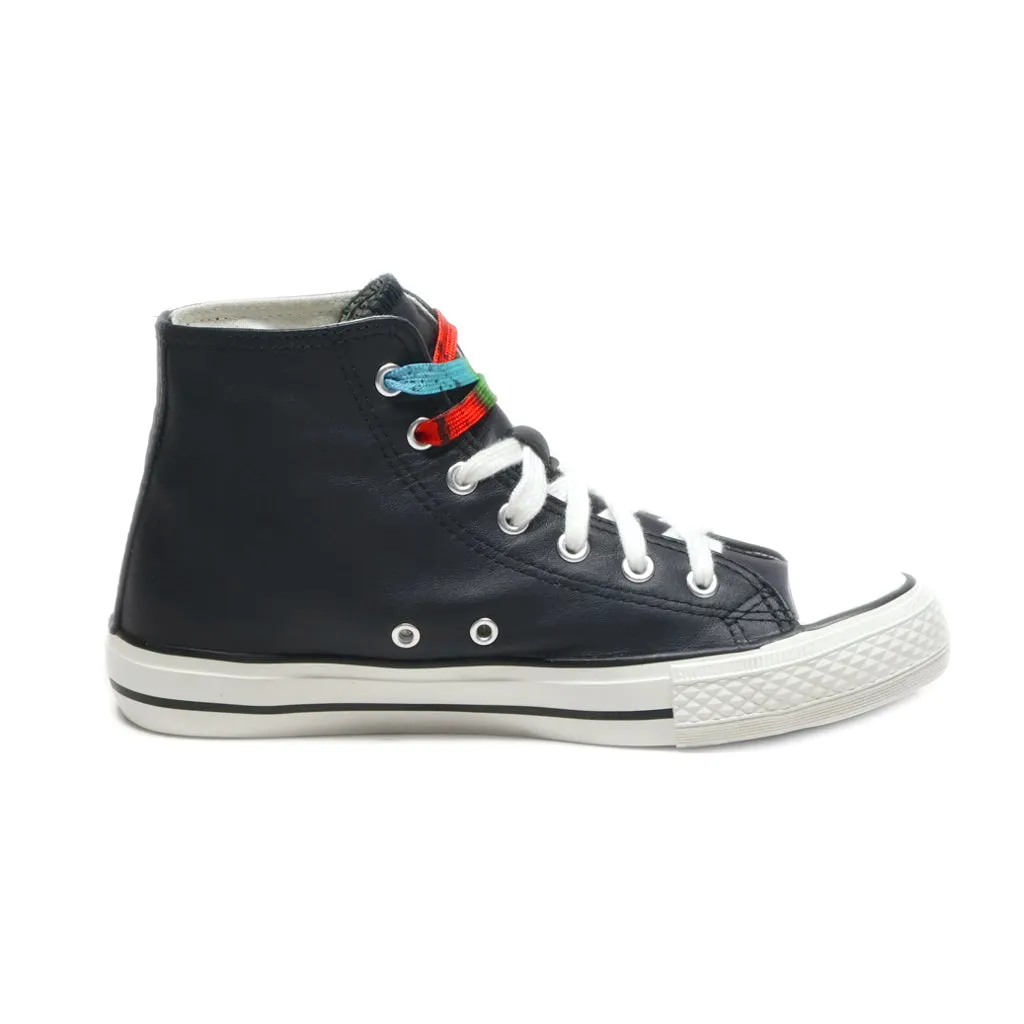 Esmara High-Top Sneakers Leather Black Colour For Women