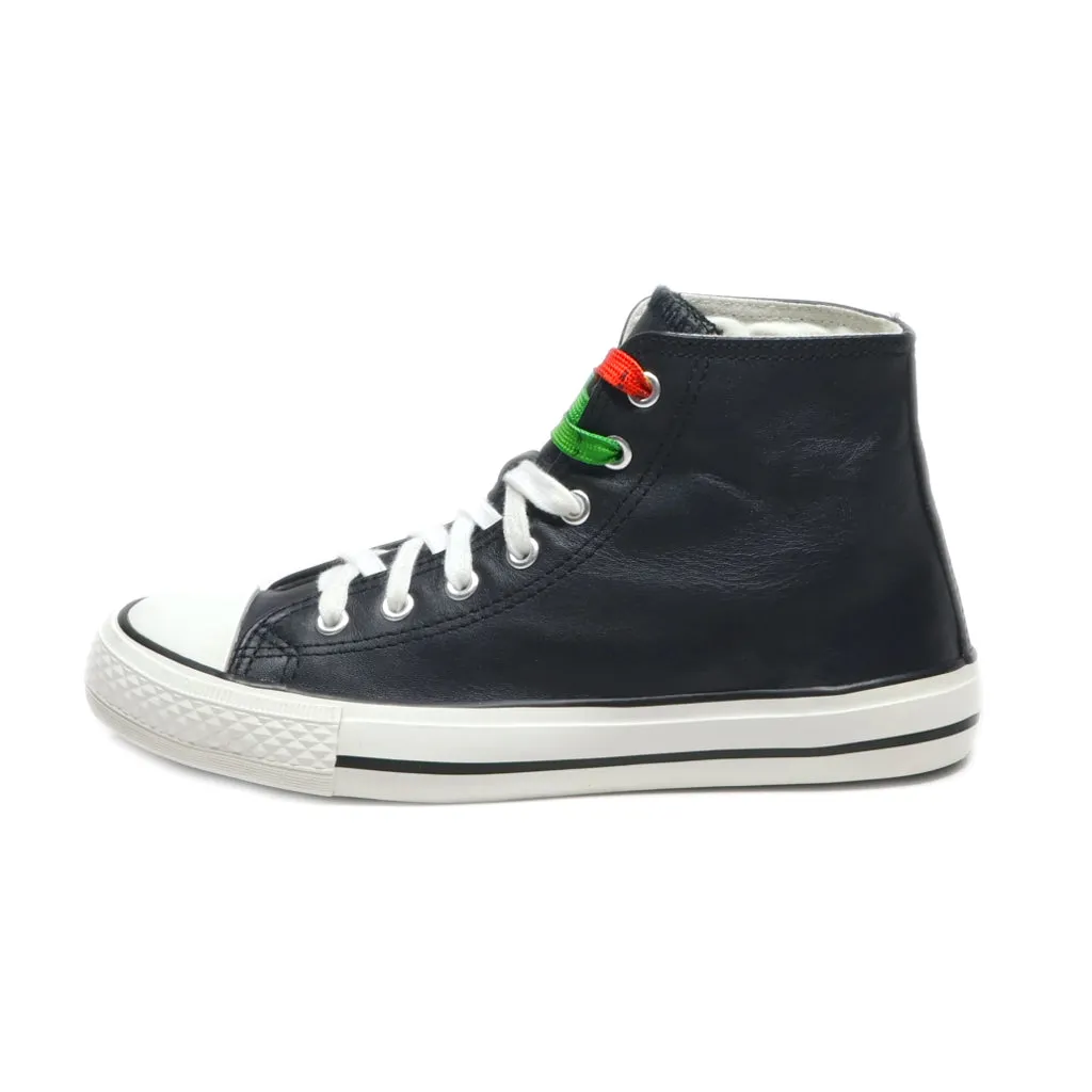 Esmara High-Top Sneakers Leather Black Colour For Women