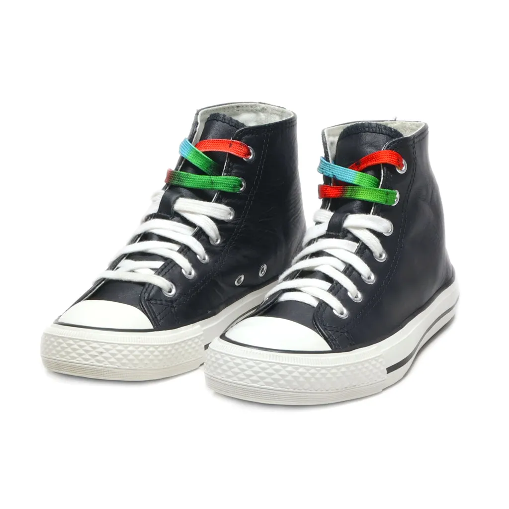 Esmara High-Top Sneakers Leather Black Colour For Women