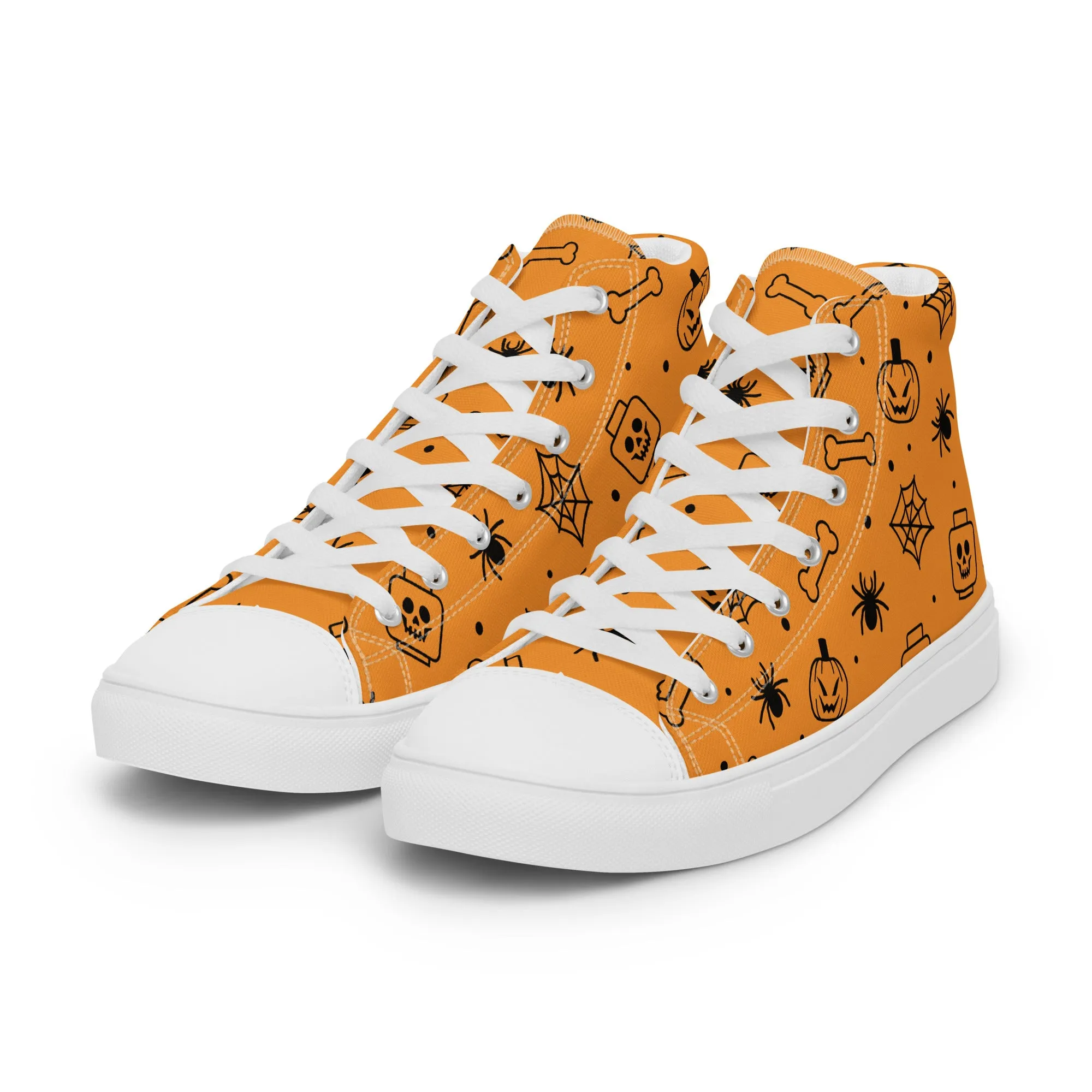 Halloween 2 Men’s High Top Canvas Shoes