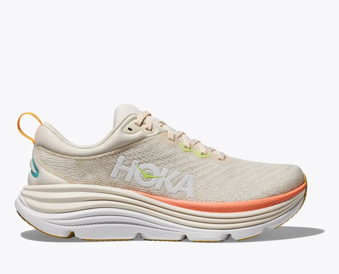 Hoka Gaviota 5 Stability All Star Men's & Women's Running Shoe in Vanilla/Eggnog, Black/White, Limestone/Diva Blue & Airy  Blue/Sunlit Ocean Available in Wide Widths