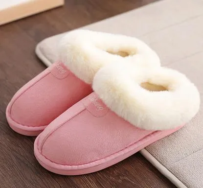 Home slippers women plush Slipppers Australia UG style female house Indoor man Bathroom slippers solid Adult pantufa CTSLP-162