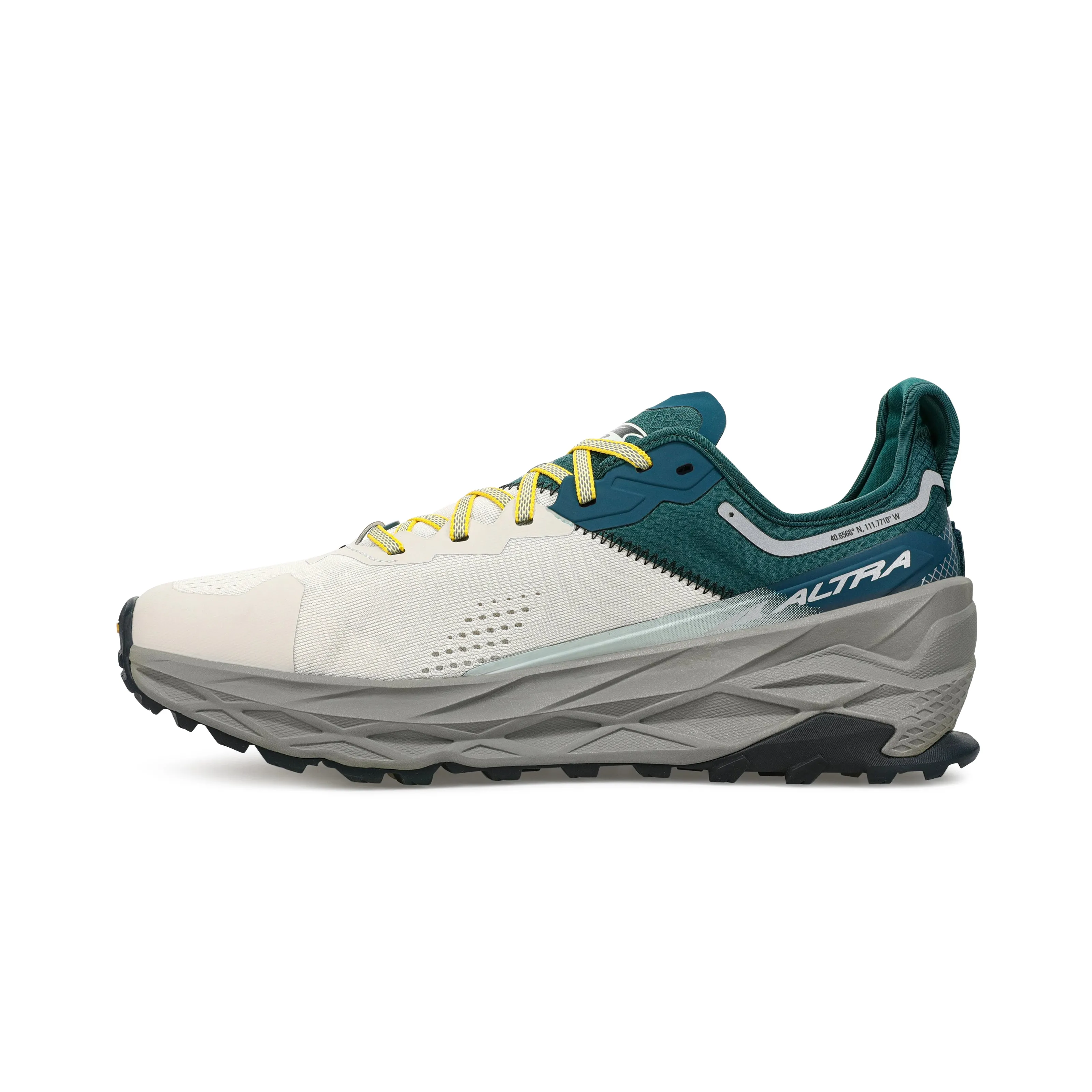 Men's Altra Olympus 5 Color: Gray/ Teal