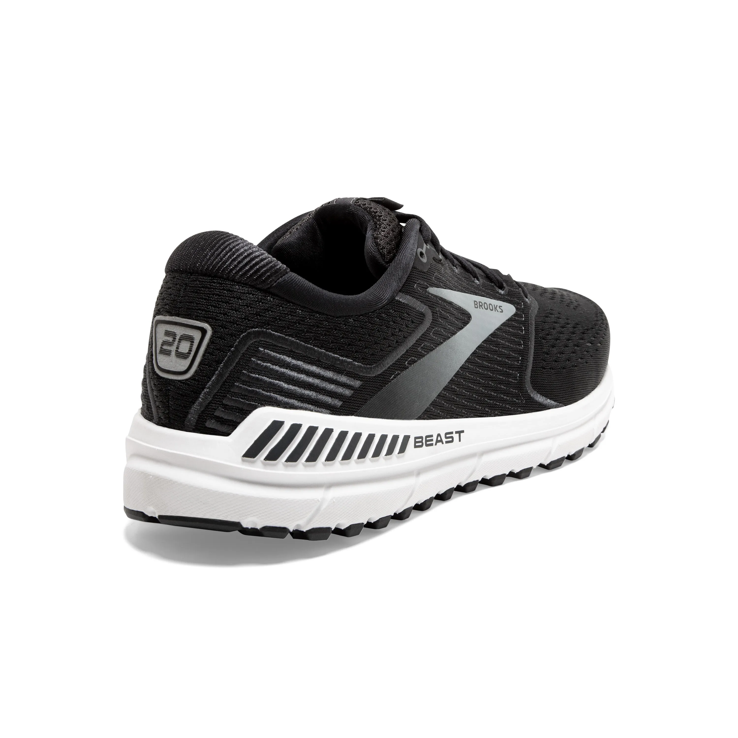 Men's Brooks Beast '20 Color: Black/Ebony/Grey