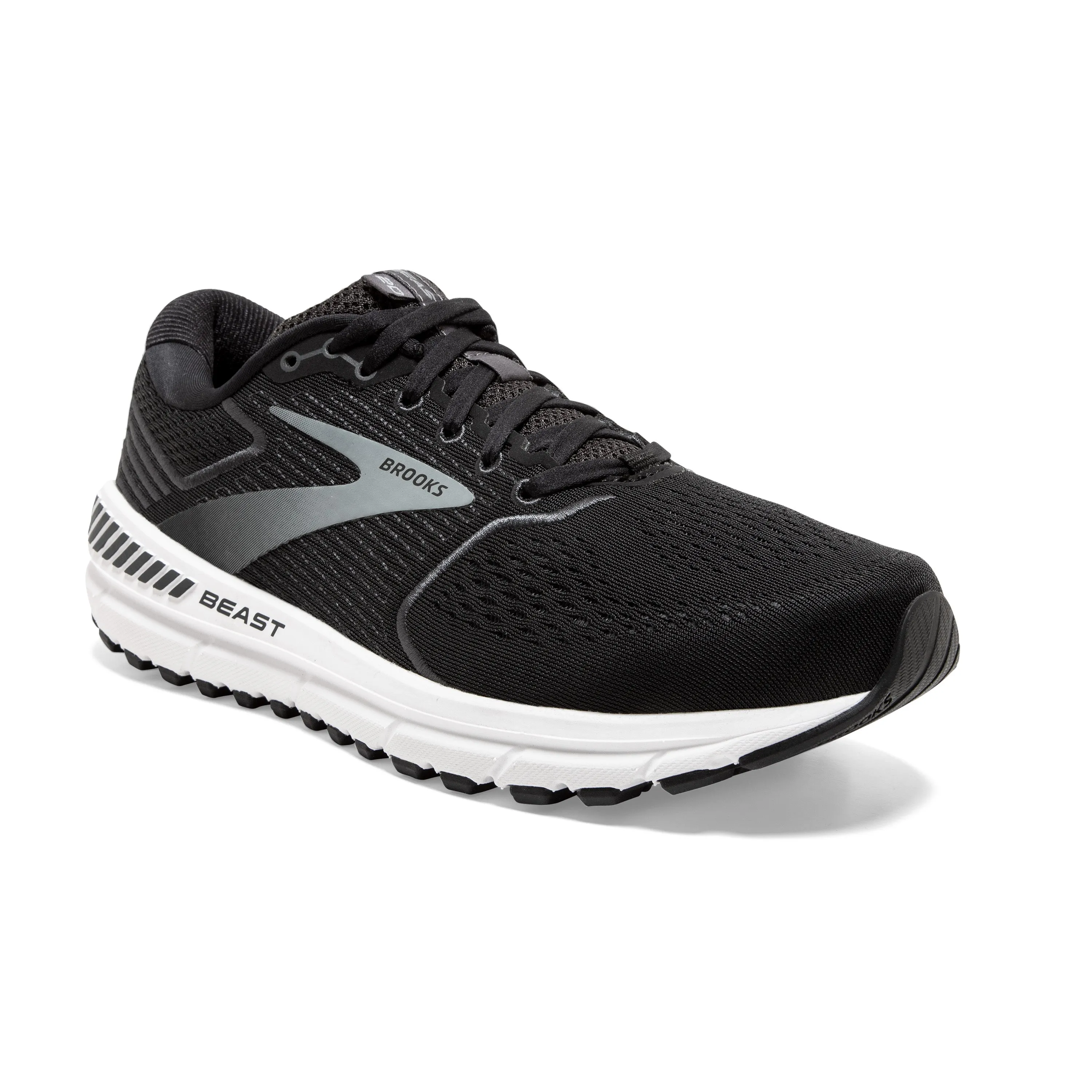 Men's Brooks Beast '20 Color: Black/Ebony/Grey