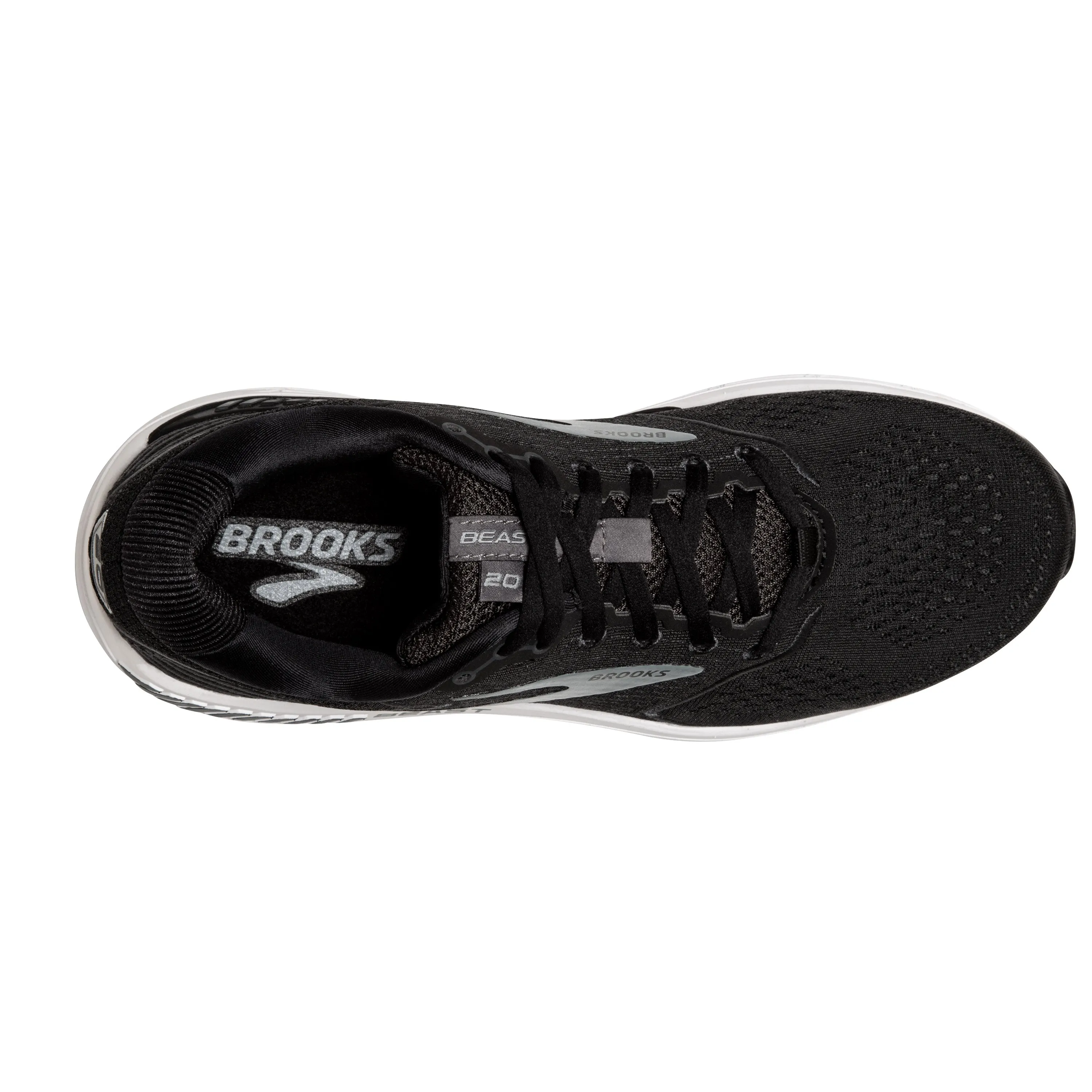 Men's Brooks Beast '20 Color: Black/Ebony/Grey