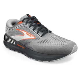 Men's Brooks Beast GTS 23 Color: Grey/Scarlet/Ebony (WIDE WIDTH)