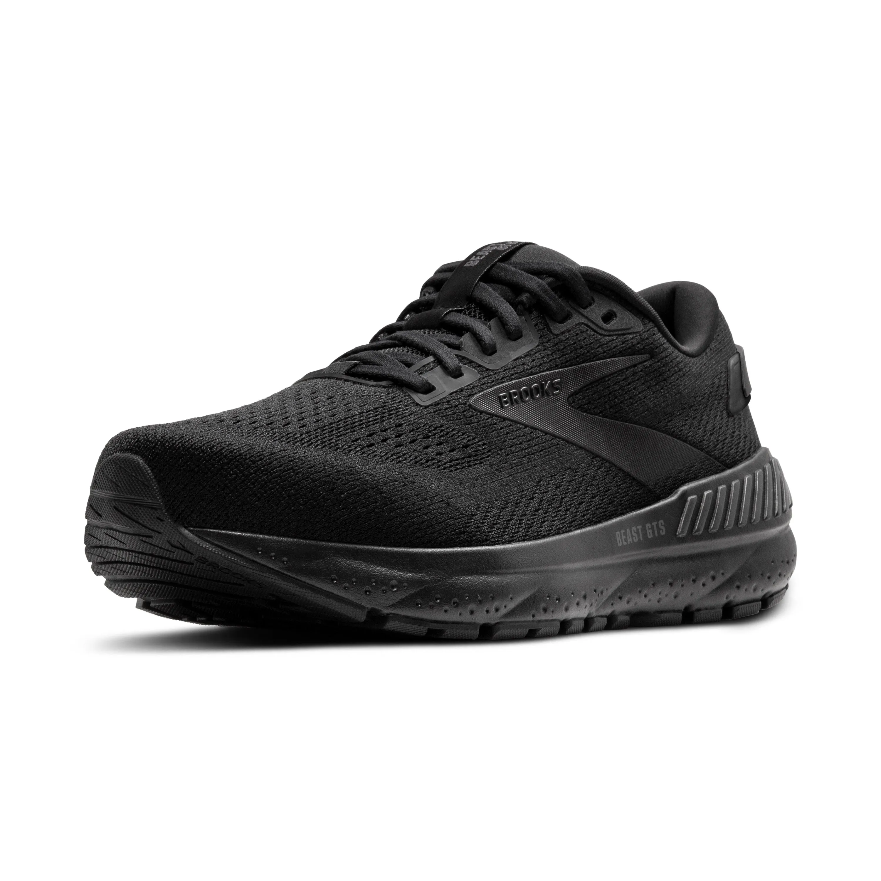 Men's Brooks Beast GTS 24 Color: Black/Black/Ebony (WIDE & EXTRA WIDE WIDTH )