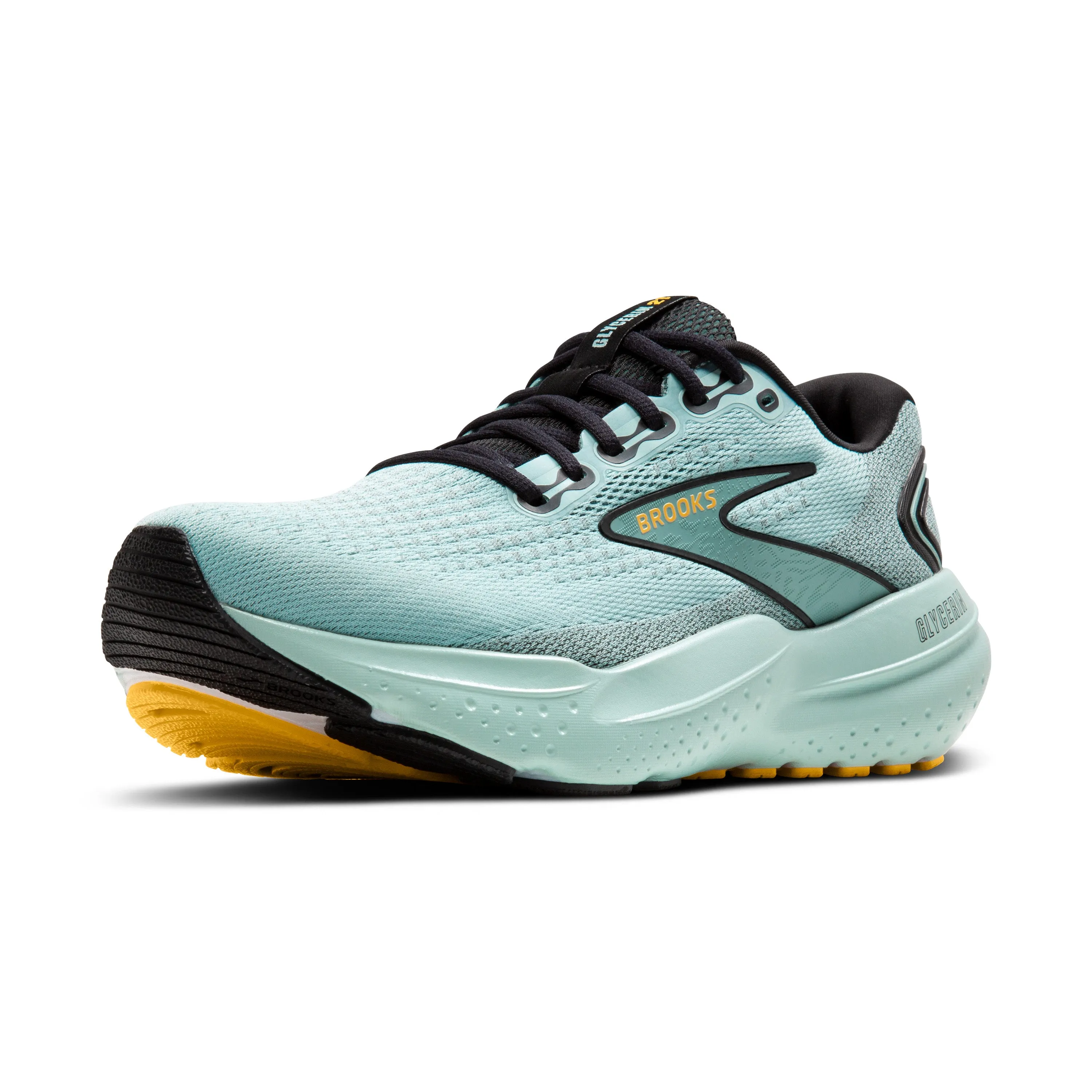 Men's Brooks Glycerin 21 Color: Cloud/Black/Gold