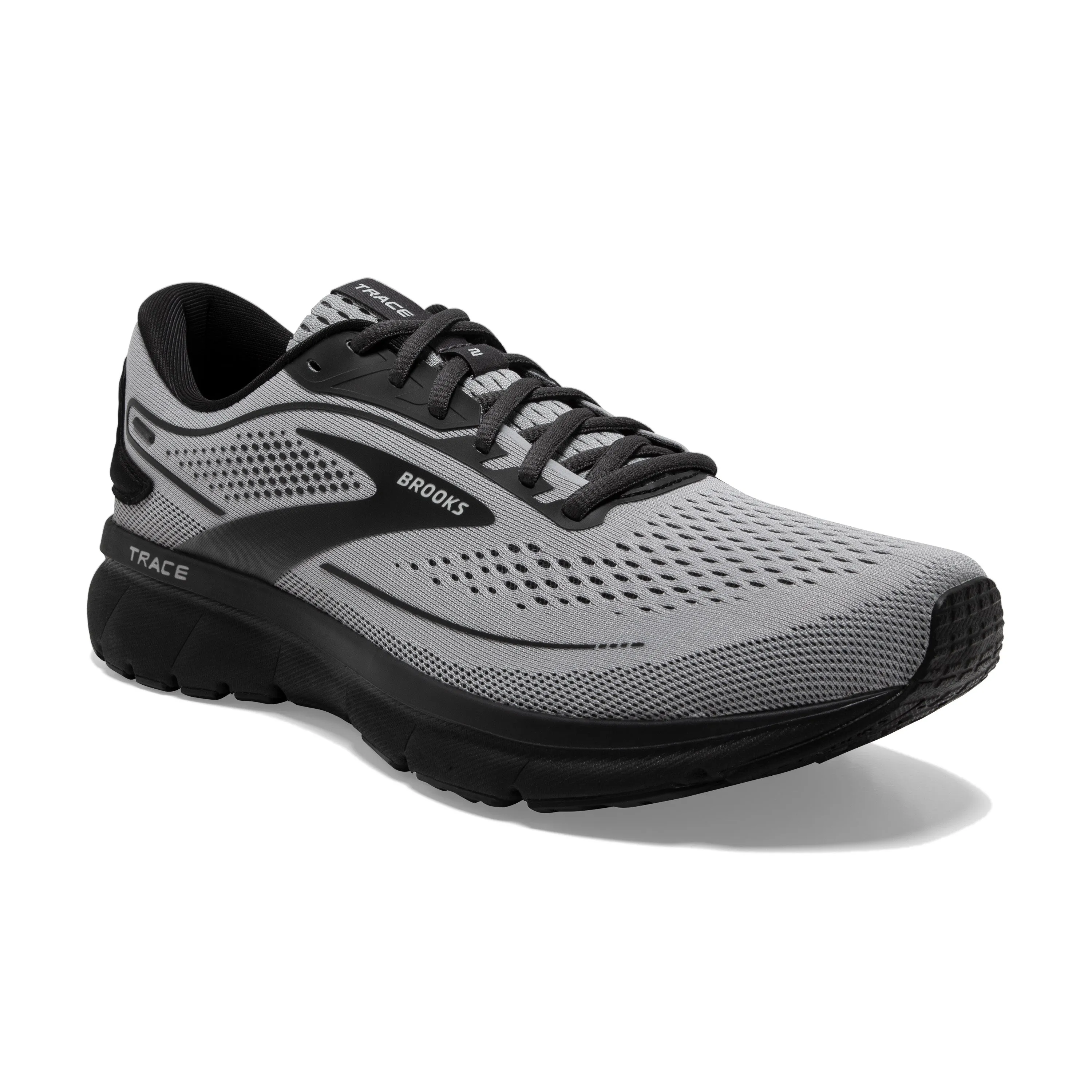 Men's Brooks Trace 2 Color: Alloy/Black/Ebony