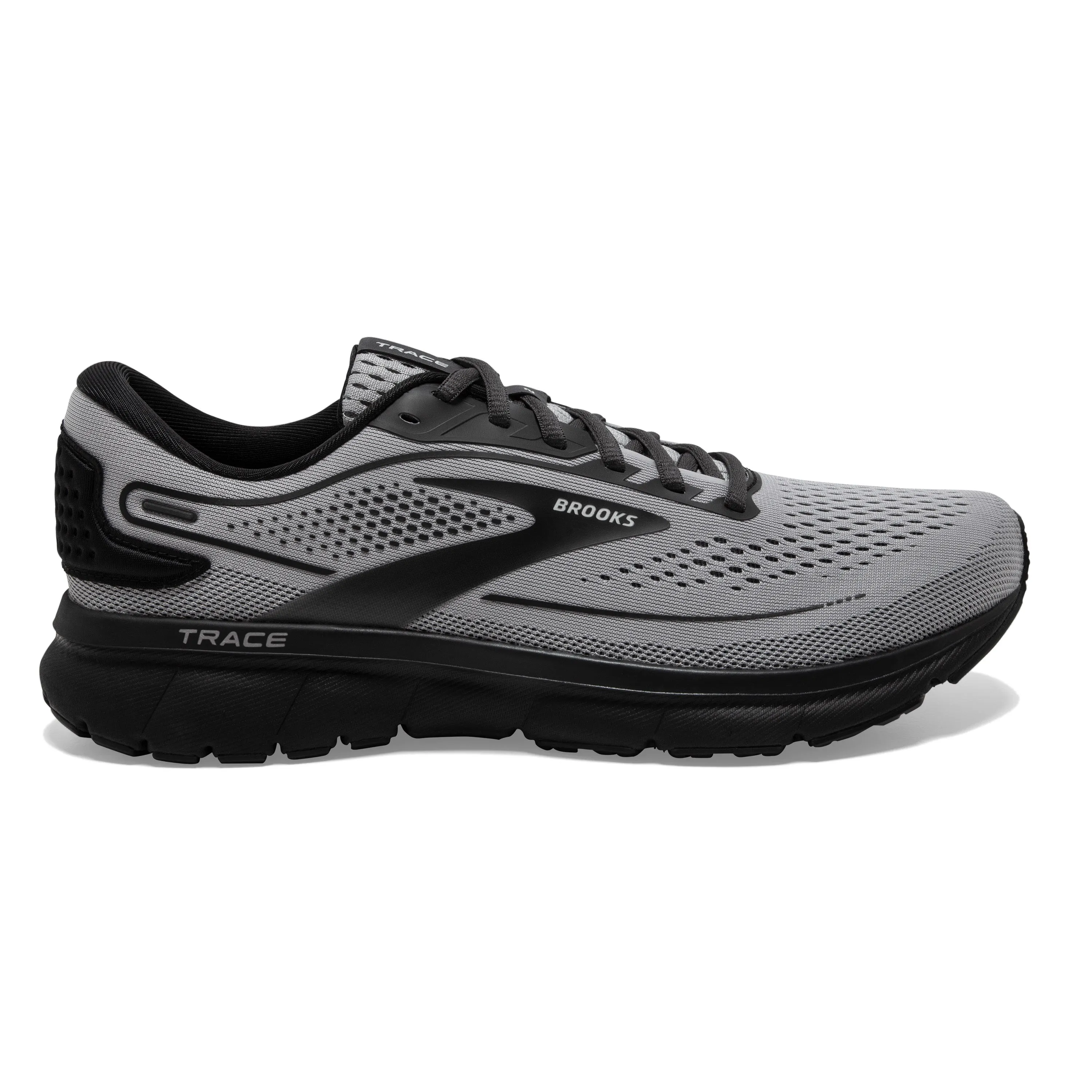 Men's Brooks Trace 2 Color: Alloy/Black/Ebony