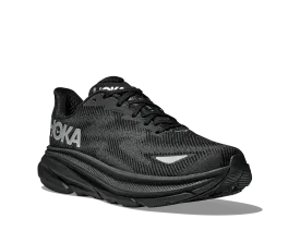 Men's Hoka Clifton 9 GTX Color: Black/ Black