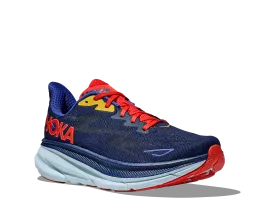 Men's Hoka One One Clifton 9 Color: Bellwether Blue/ Dazzling Blue