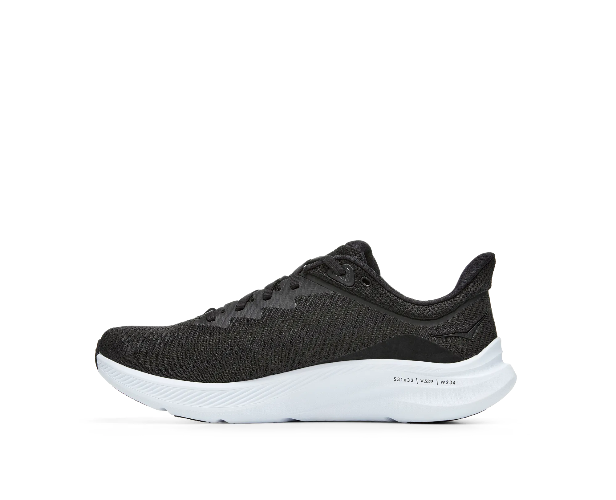 Men's Hoka Solimar Color: Black / White (WIDE WIDTH)