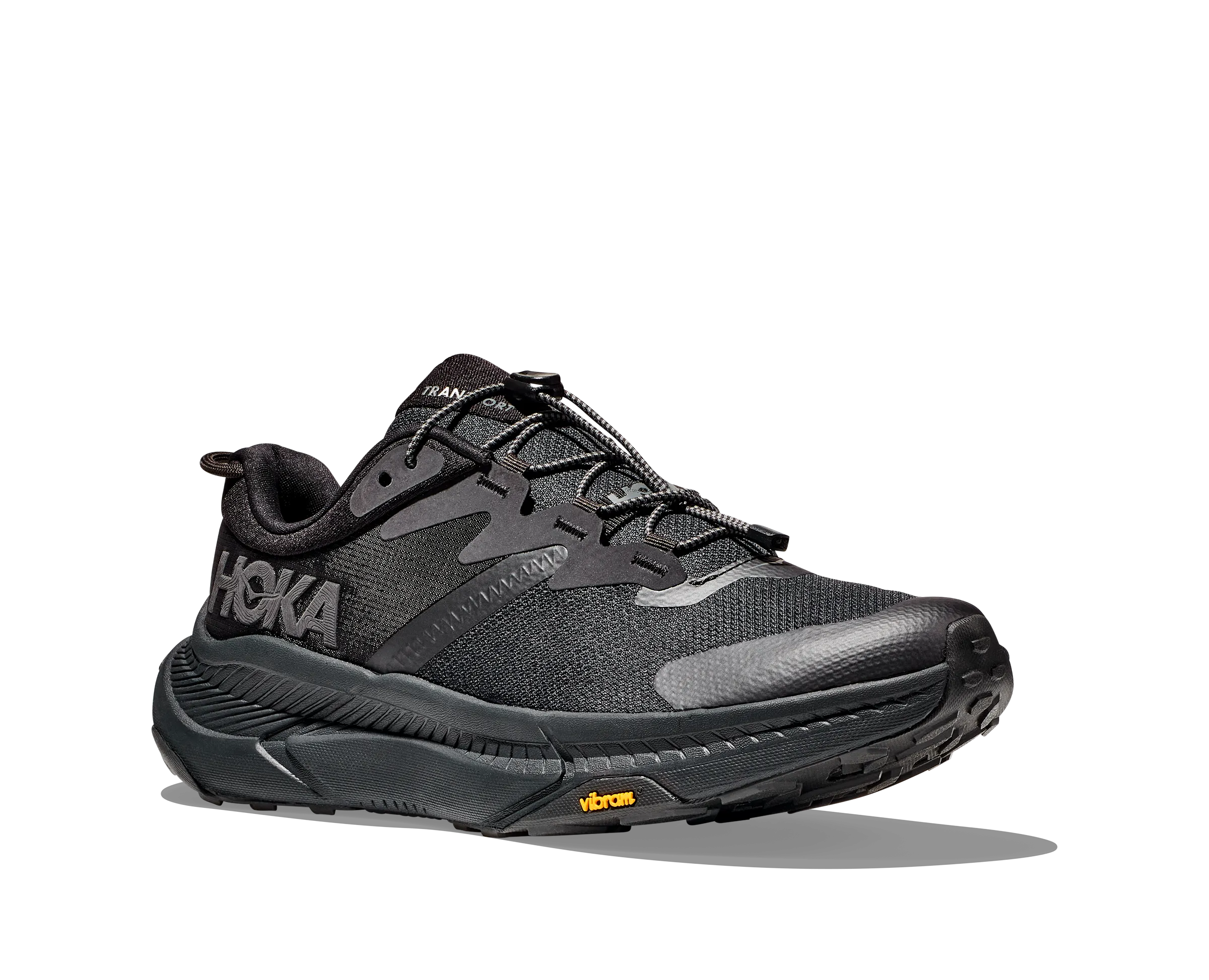 Men's Hoka Transport Color: Black/Black