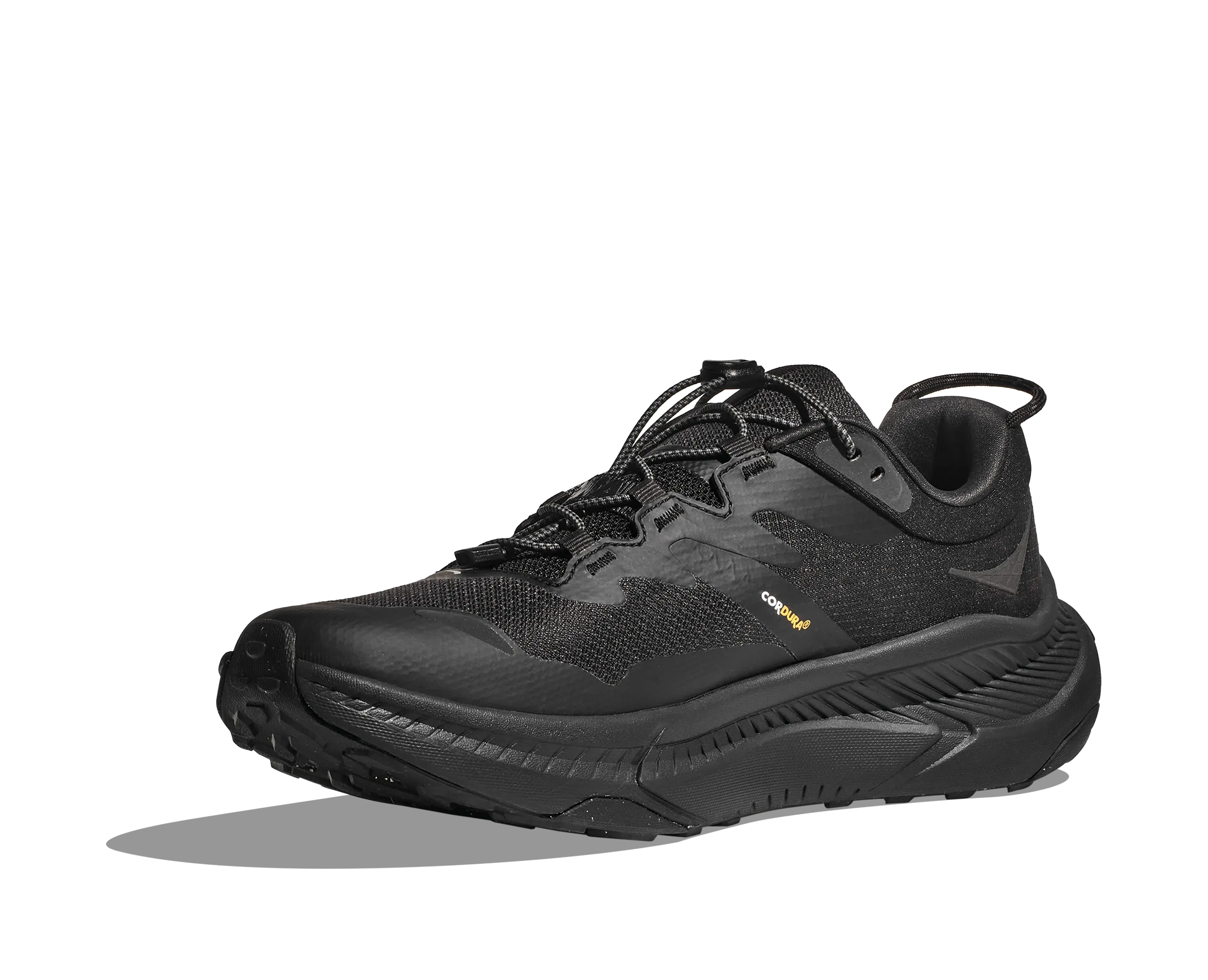 Men's Hoka Transport GTX Color: Black / Black