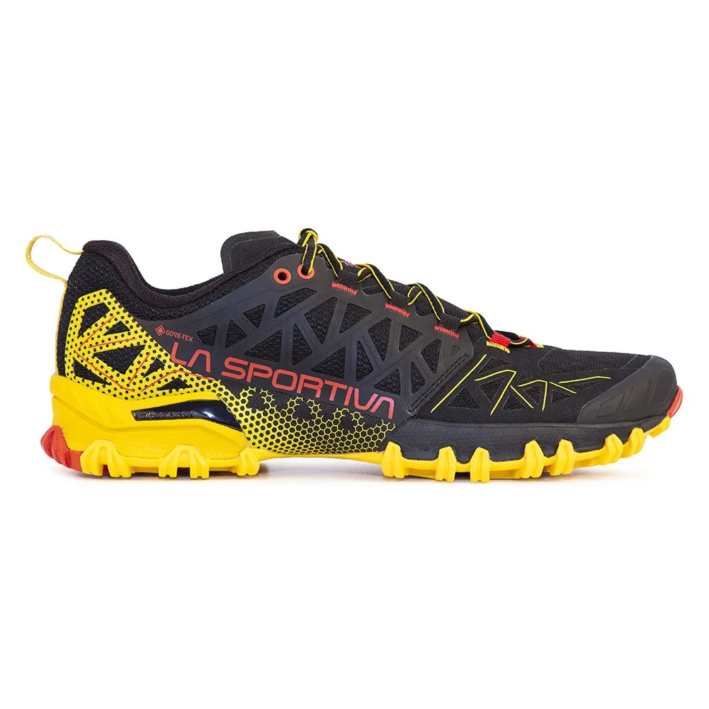 Men's La Sportiva Bushido II GTX Color: Black/ Yellow