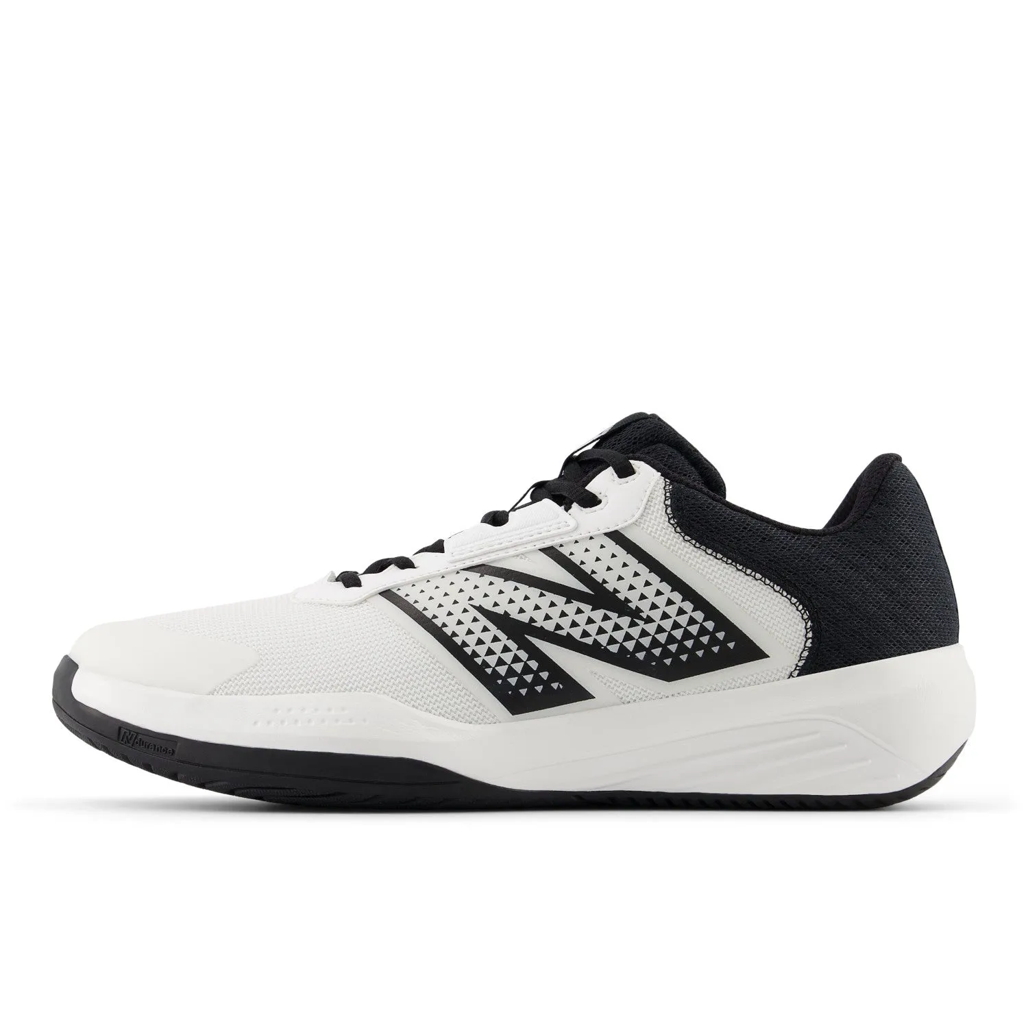 Men's New Balance 696v6 Color: White with Black