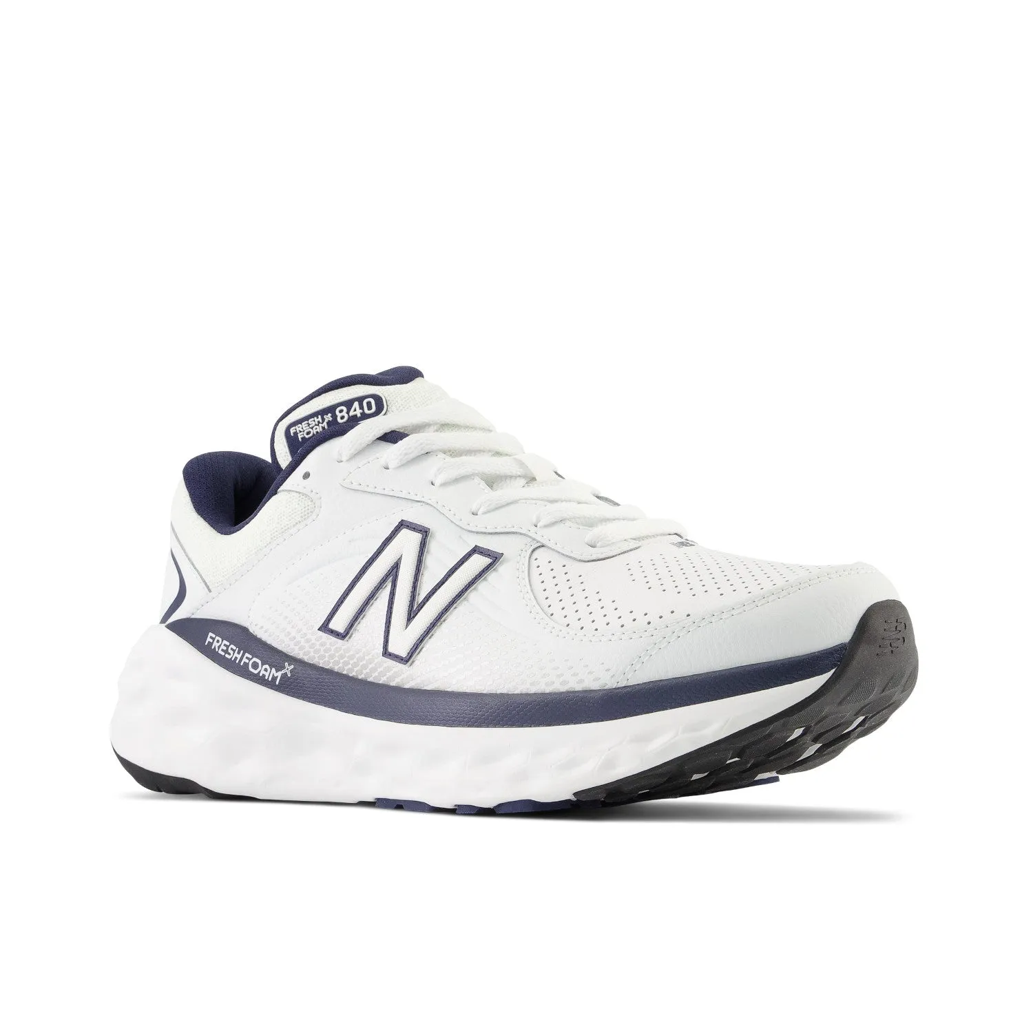 Men's New Balance Fresh Foam X 840Fv1 Color: White (REGULAR, WIDE & EXTRA WIDE WIDTH)