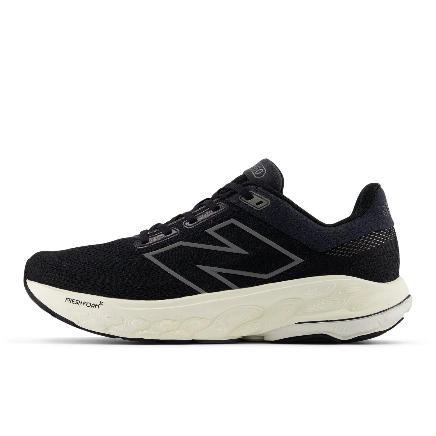 Men's New Balance Fresh Foam X 860v14 Color: Black with Phantom and Sea Salt