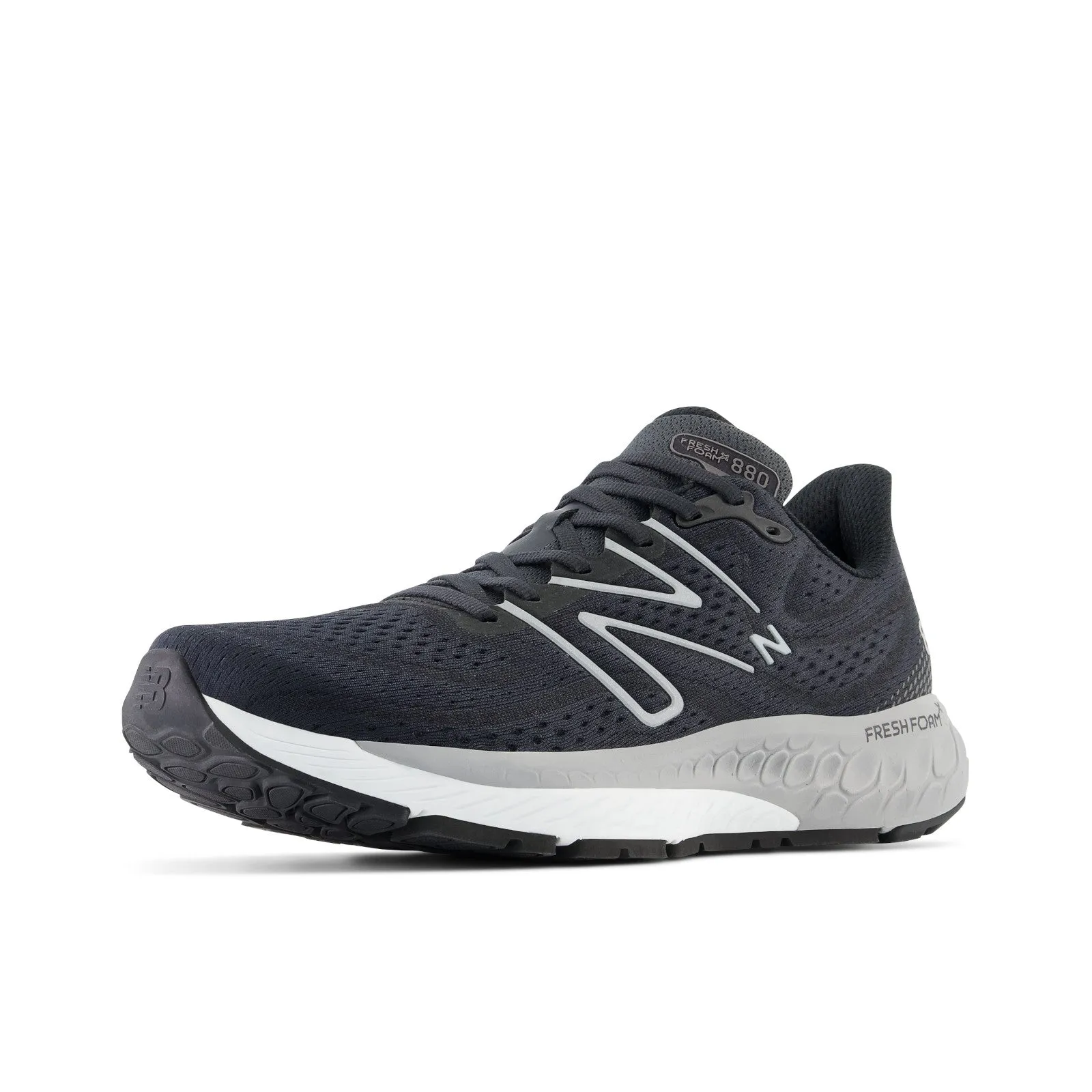 Men's New Balance Fresh Foam X 880v13 Color: Phantom with Black Metallic and White