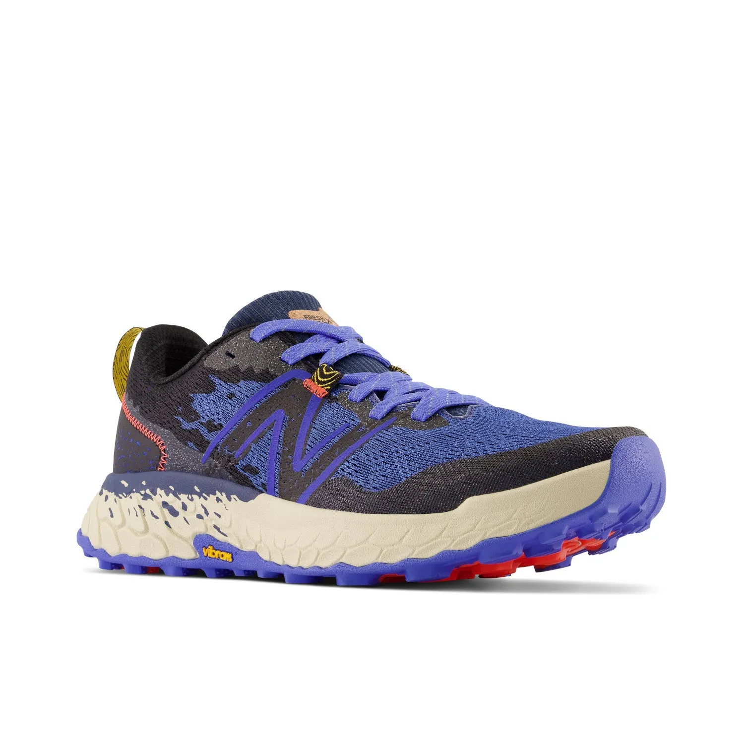 Men's New Balance Fresh Foam X Hierro v7 Color: Nb Navy with Black and Bright Lapis