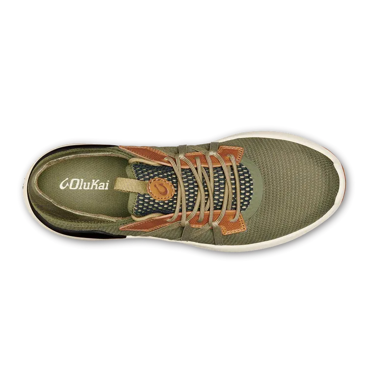 Men's Olukai Mio Li Color: Hunter / Lava Rock