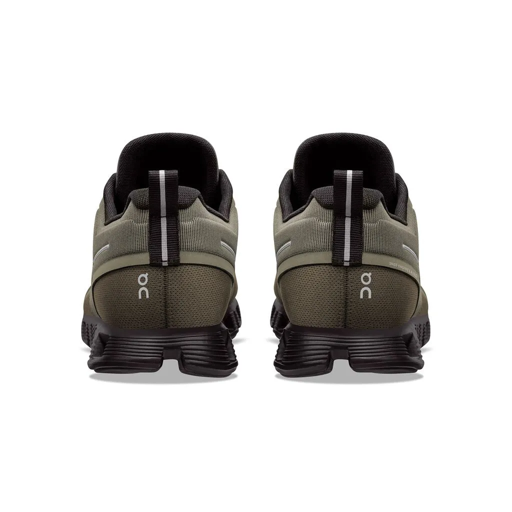 Men's On-Running Cloud 5 Waterproof Color: Olive | Black