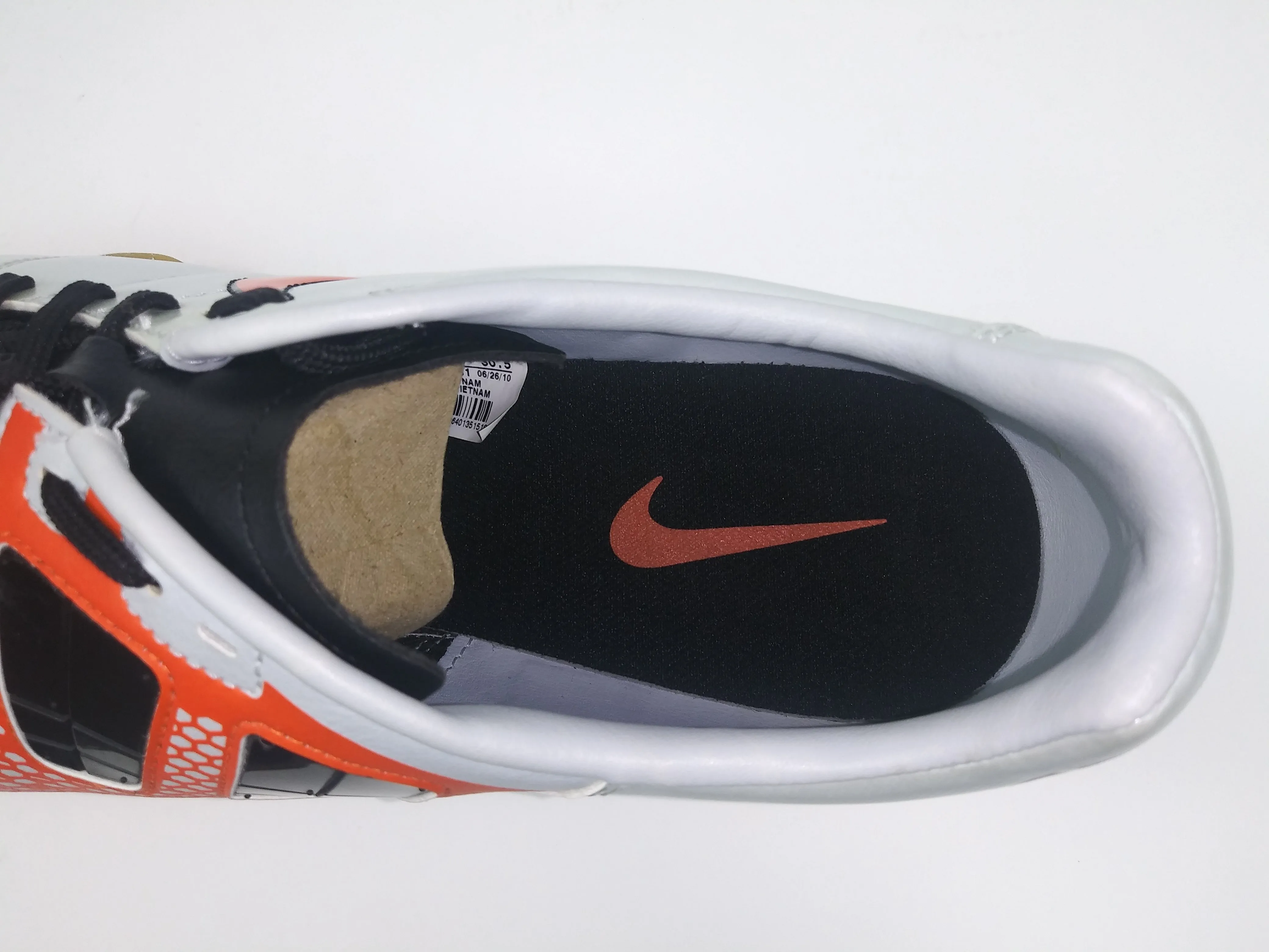 Nike Total90 Shoot lll IC Indoor Shoes White Orange