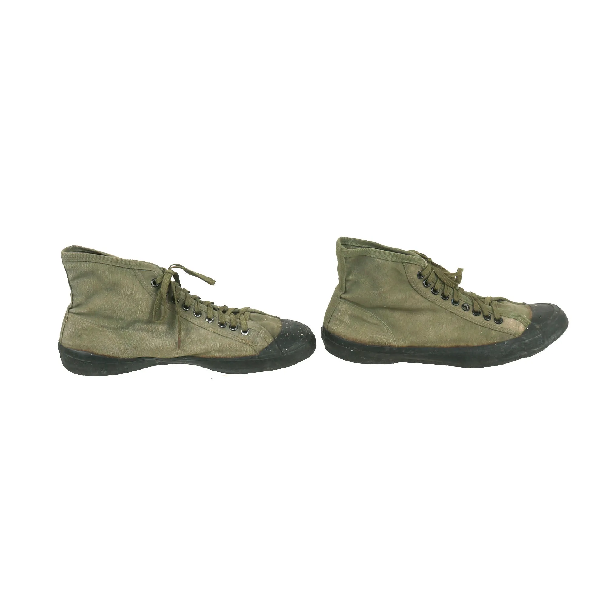 Original U.S. WWII Unissued US Marine Corps “Converse” Style Jungle Sneakers - Matched Pair