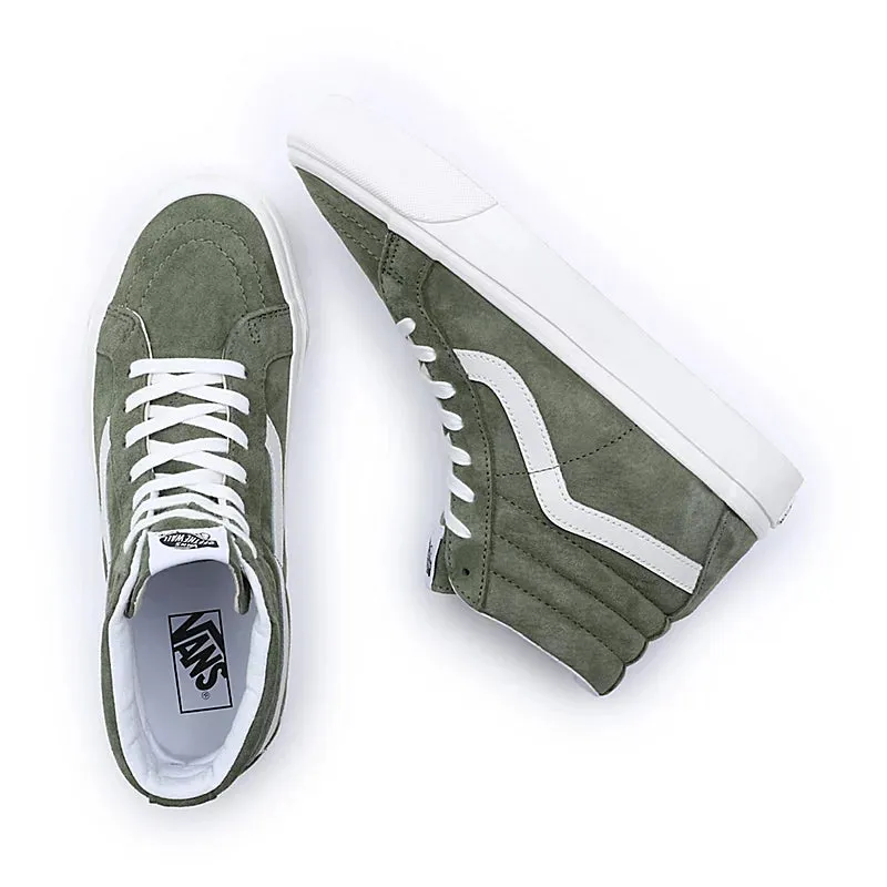 PIG SUEDE SK8-HI 38 DX SHOES | LODEN GREEN