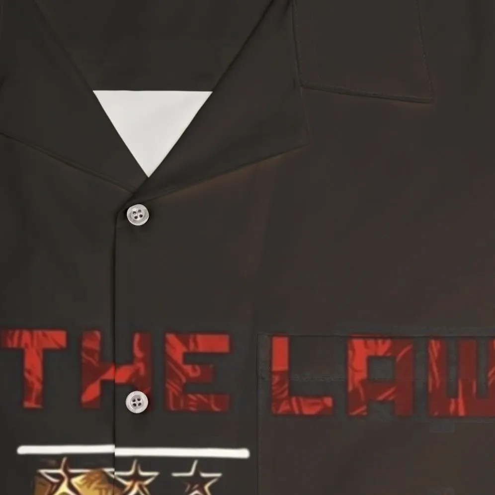 "I Am The Law" Futuristic Hawaiian Shirt