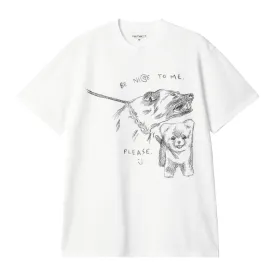 S/S PEPE BE NICE T-SHIRT / CARHARTT WIP / WHITE