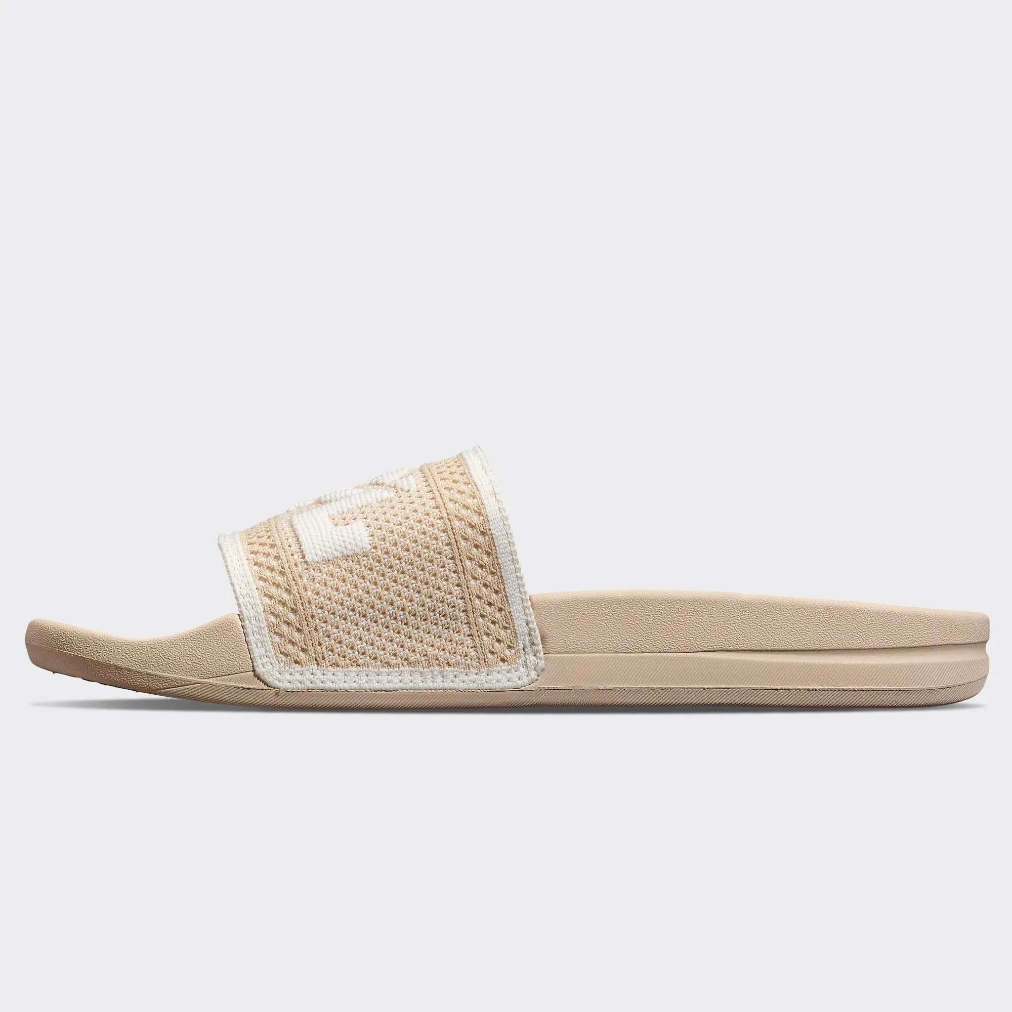 Women's Big Logo TechLoom Slide Beach / Ivory